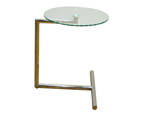 테이블(스틸) 13-5001 사이드탁자(투명)